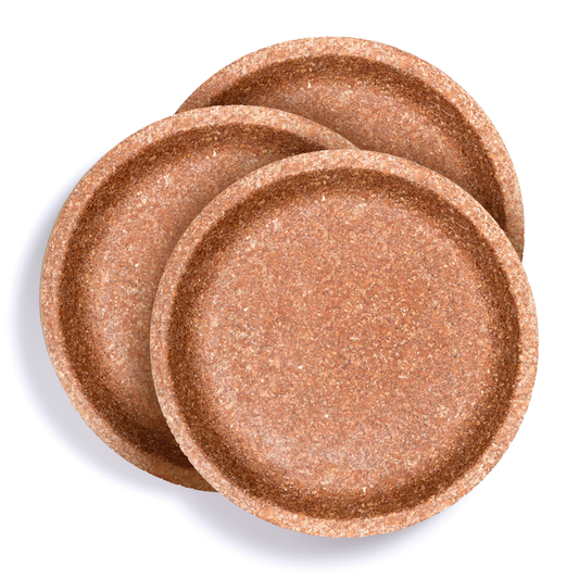 Value Pack 80 PLATOS /Salvado de Trigo 10 pulgadas.